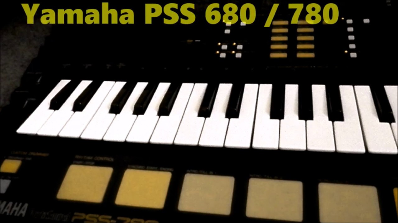 Yamaha PSS-680 / PSS-780 synth demo (DAW recording) - YouTube