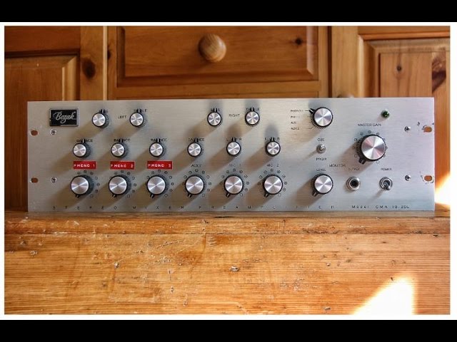 Bozak / Urei Rotary Mixer questions answered (restoration, how to