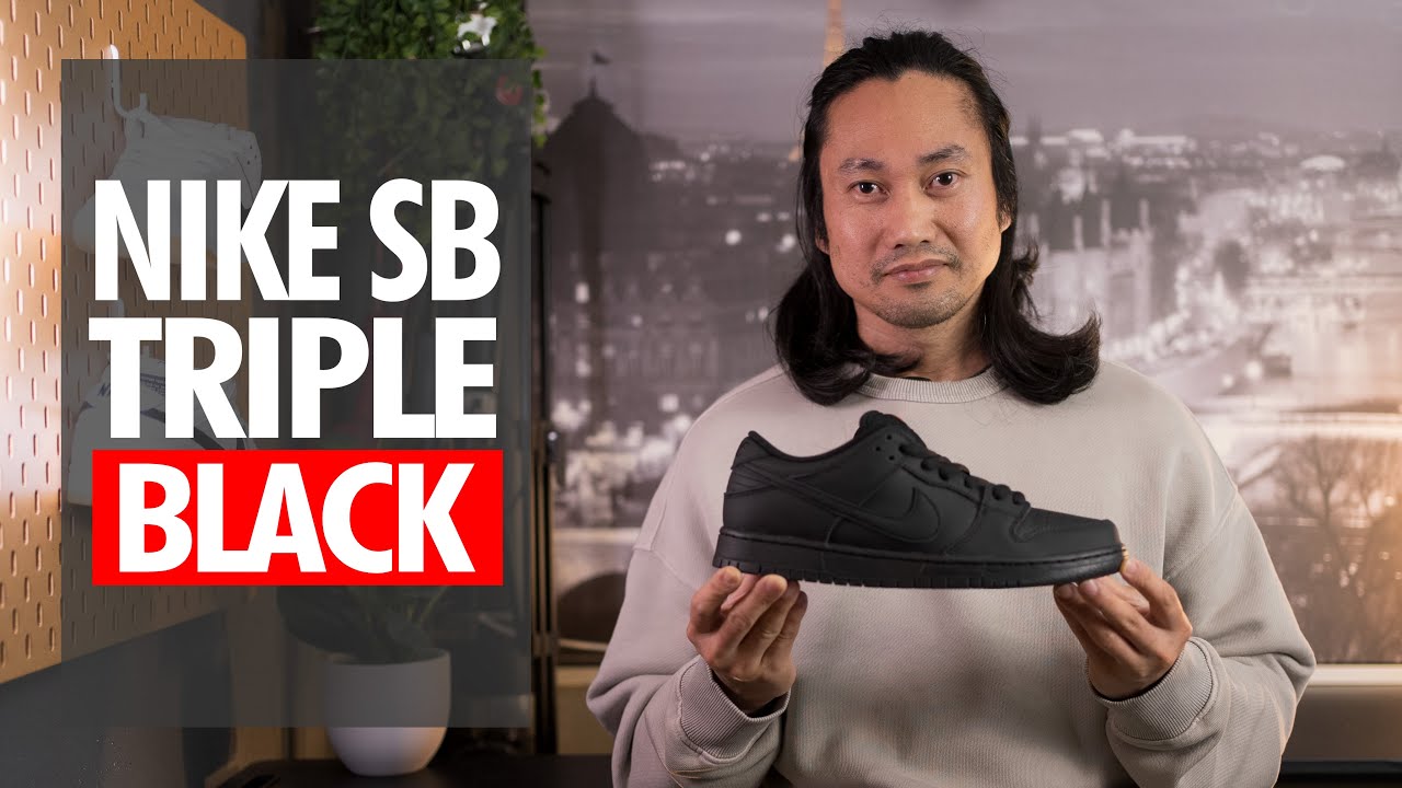 HONEST IMPRESSION: Nike SB Dunk Low Pro ISO Triple Black Orange