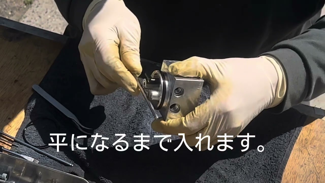 コペンL880K 油圧ポンプ 分解＆修理でリビルト油圧ポンプの作製までの