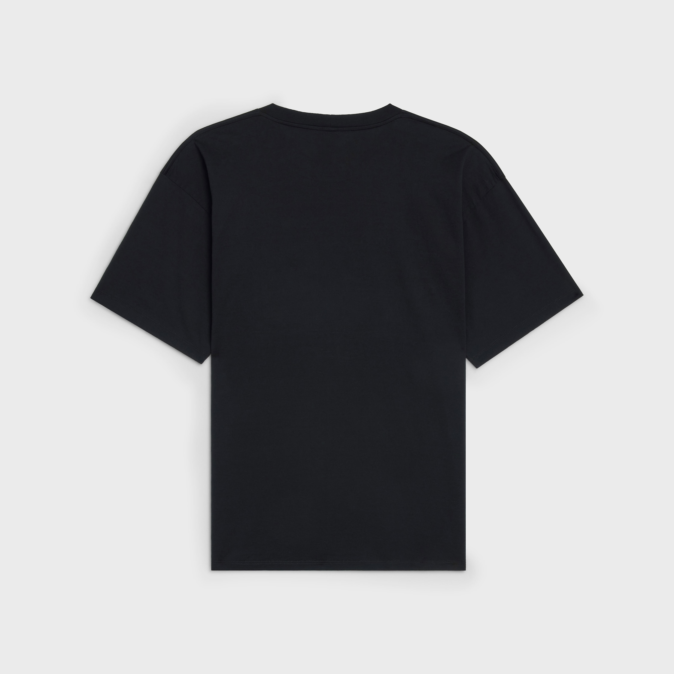 CELINE ルーズ Tシャツ / コットンジャージー - ブラック / ホワイト