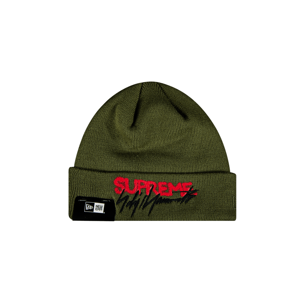 Buy Supreme x Yohji Yamamoto x New Era Beanie 'Olive' - FW20BN5