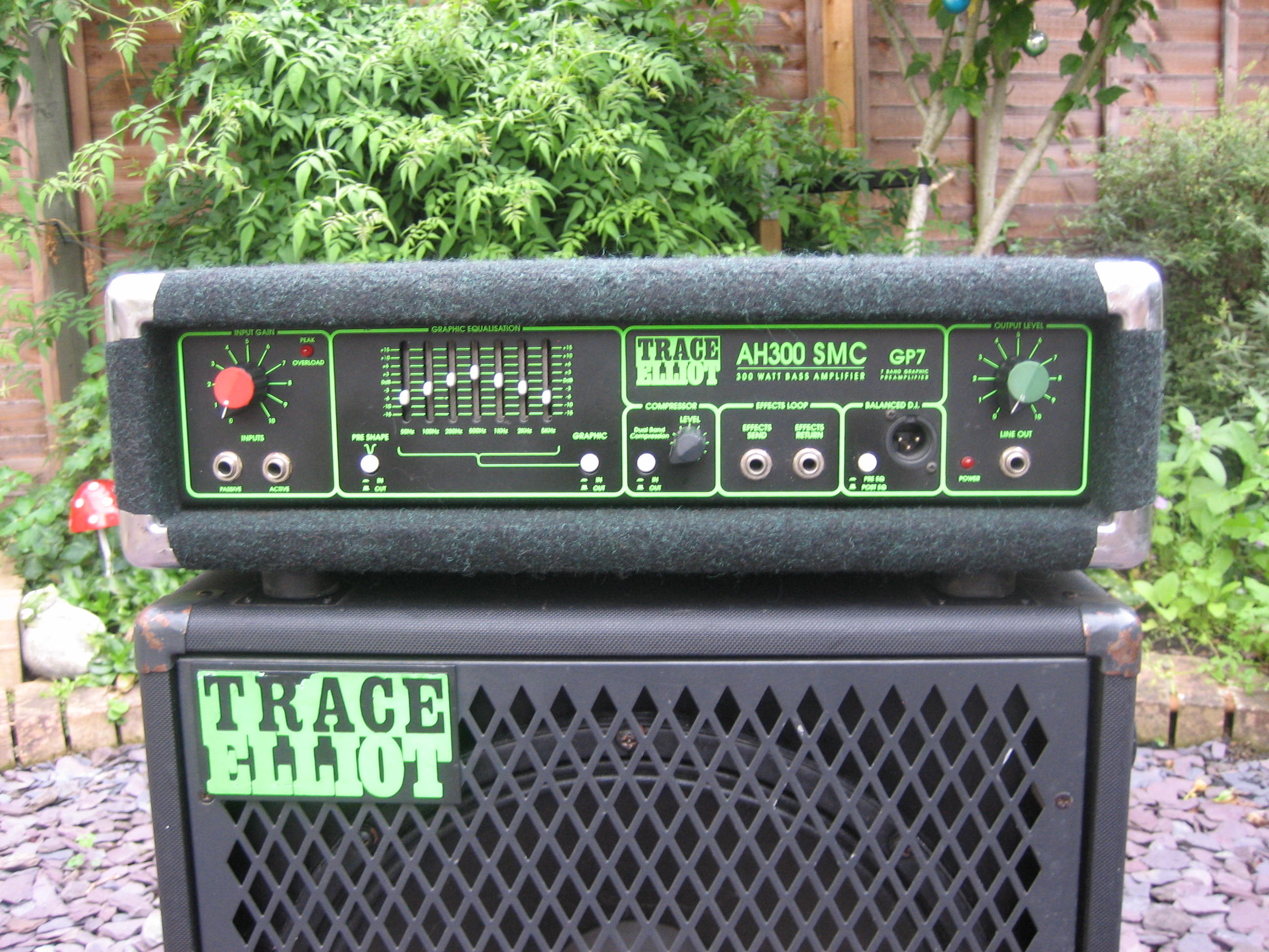 SOLD Trace Elliott AH300 SMC GP7 & 115 cab - Amps and Cabs For