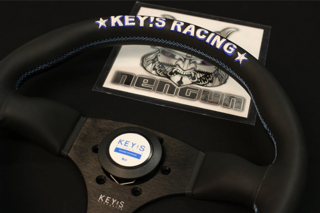 KEY'S RACINGステアリング SEMI DEEP type 325mm KEY'S RACING Semi