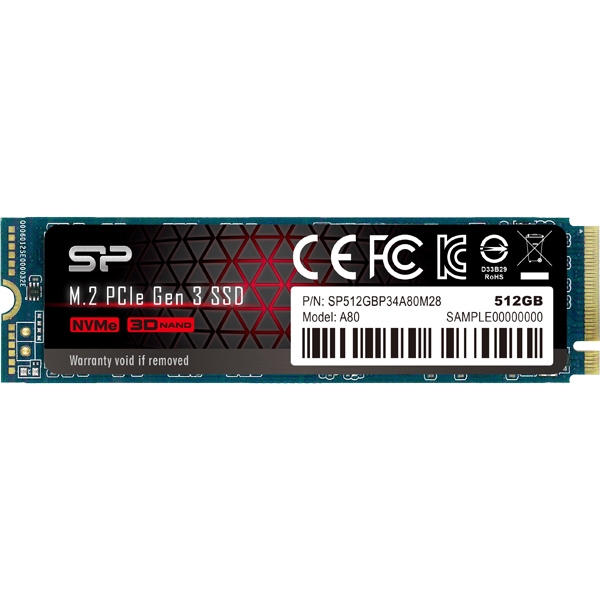 シリコンパワー(Silicon Power) M.2 Gen3 x4 type2280 512GB SSD