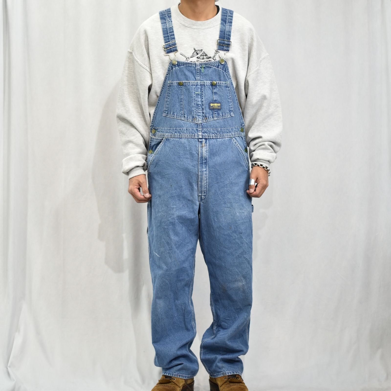 古着 70's / OSH KOSH B'GOSH オシュコシュ デニム オーバーオール
