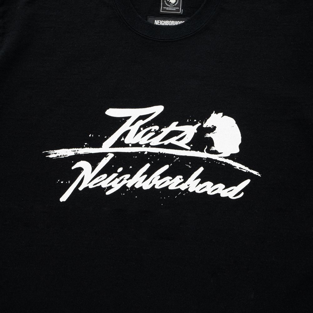 RATS - 20th RATS × NEIGHBORHOOD / S/S TEE - BLACK / Tシャツ / 25