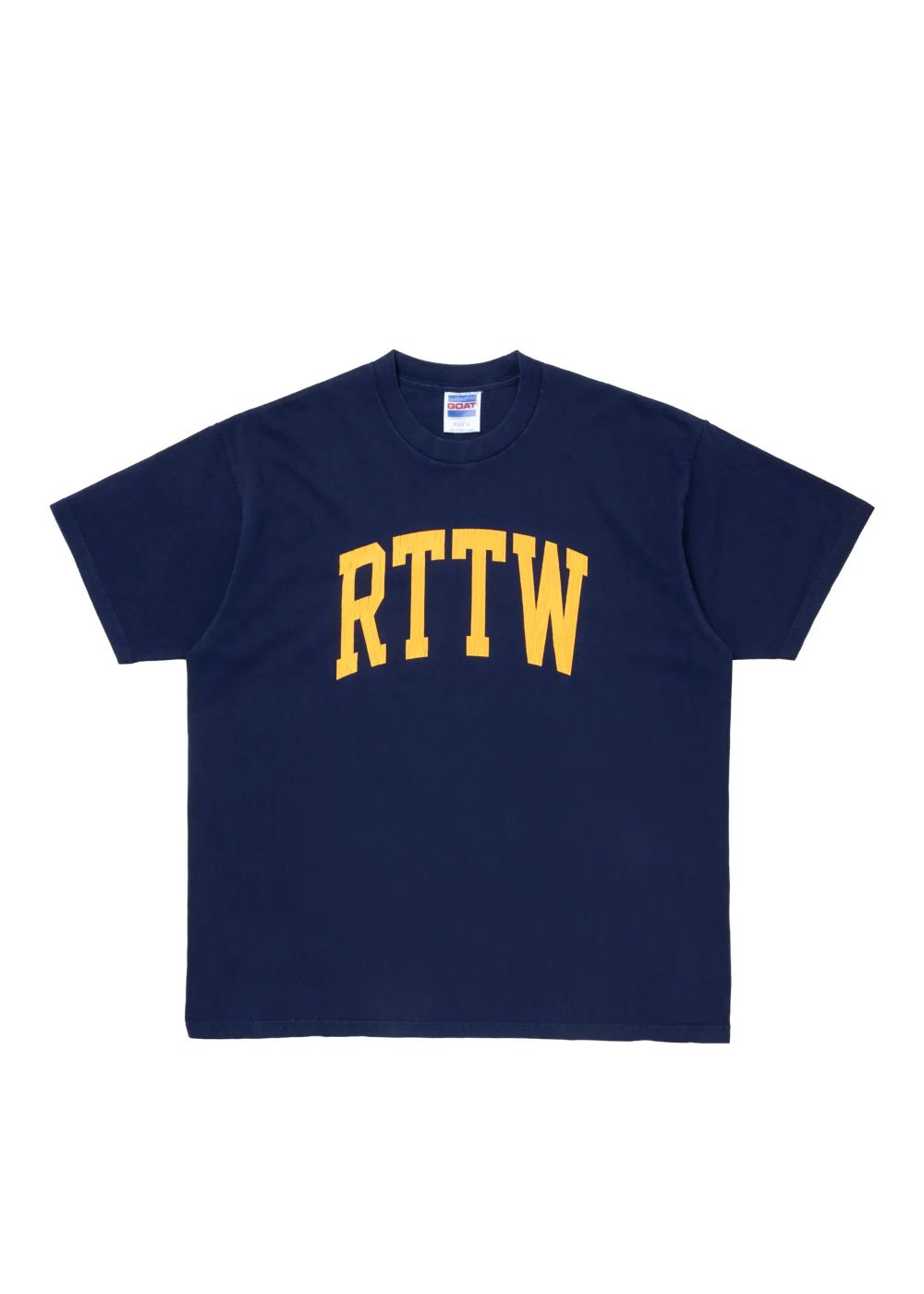 ROTTWEILER - RTTW TEE (BLACK) / カレッジロゴ プリント Tシャツ