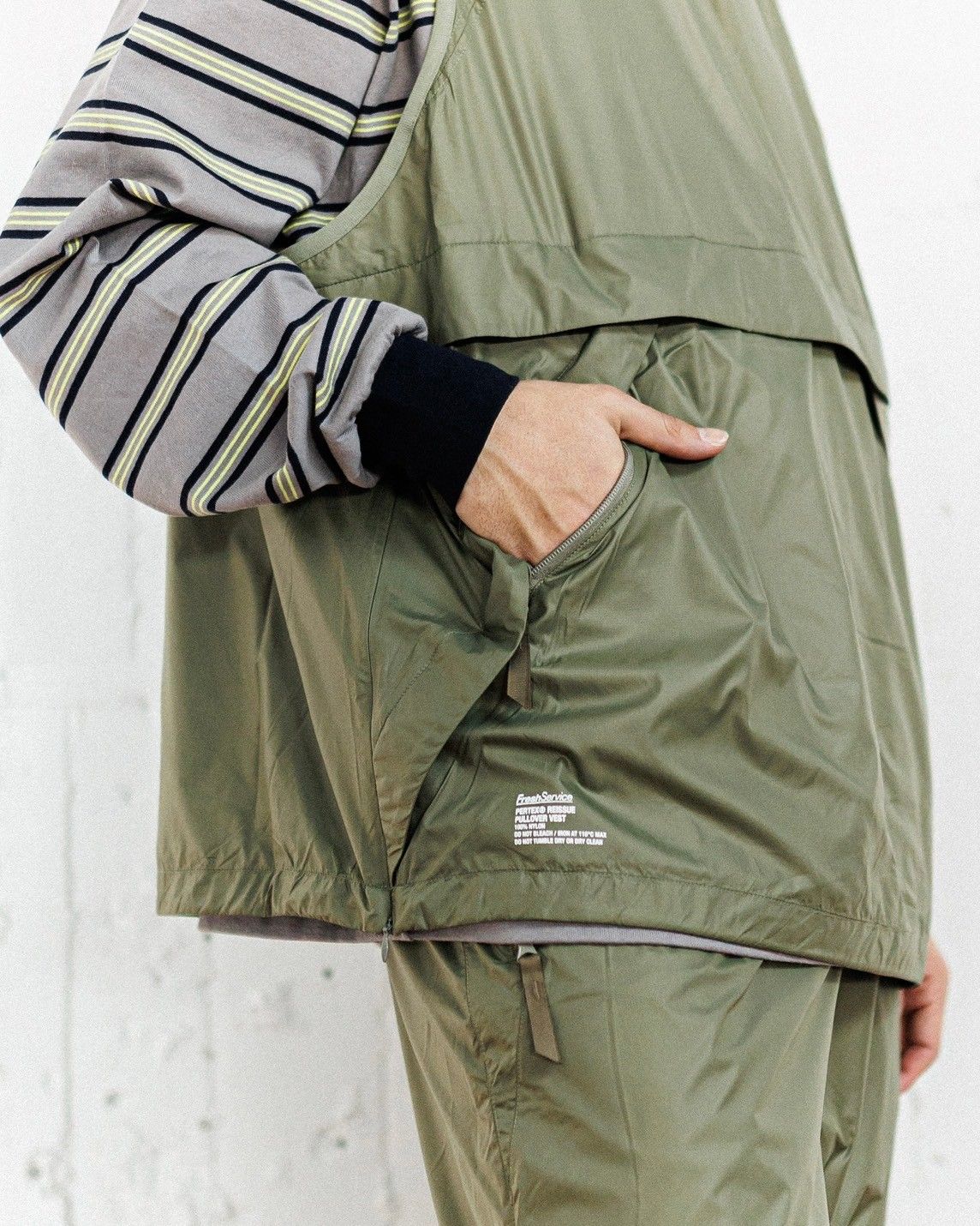 FreshService - フレッシュサービス PERTEX® REISSUE PULLOVER VEST