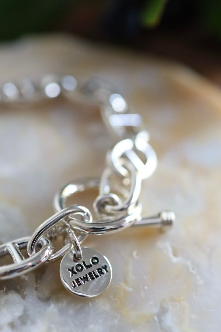XOLO - XOLO JEWELRY ショロジュエリー / Anchor Link Bracelet-10mm