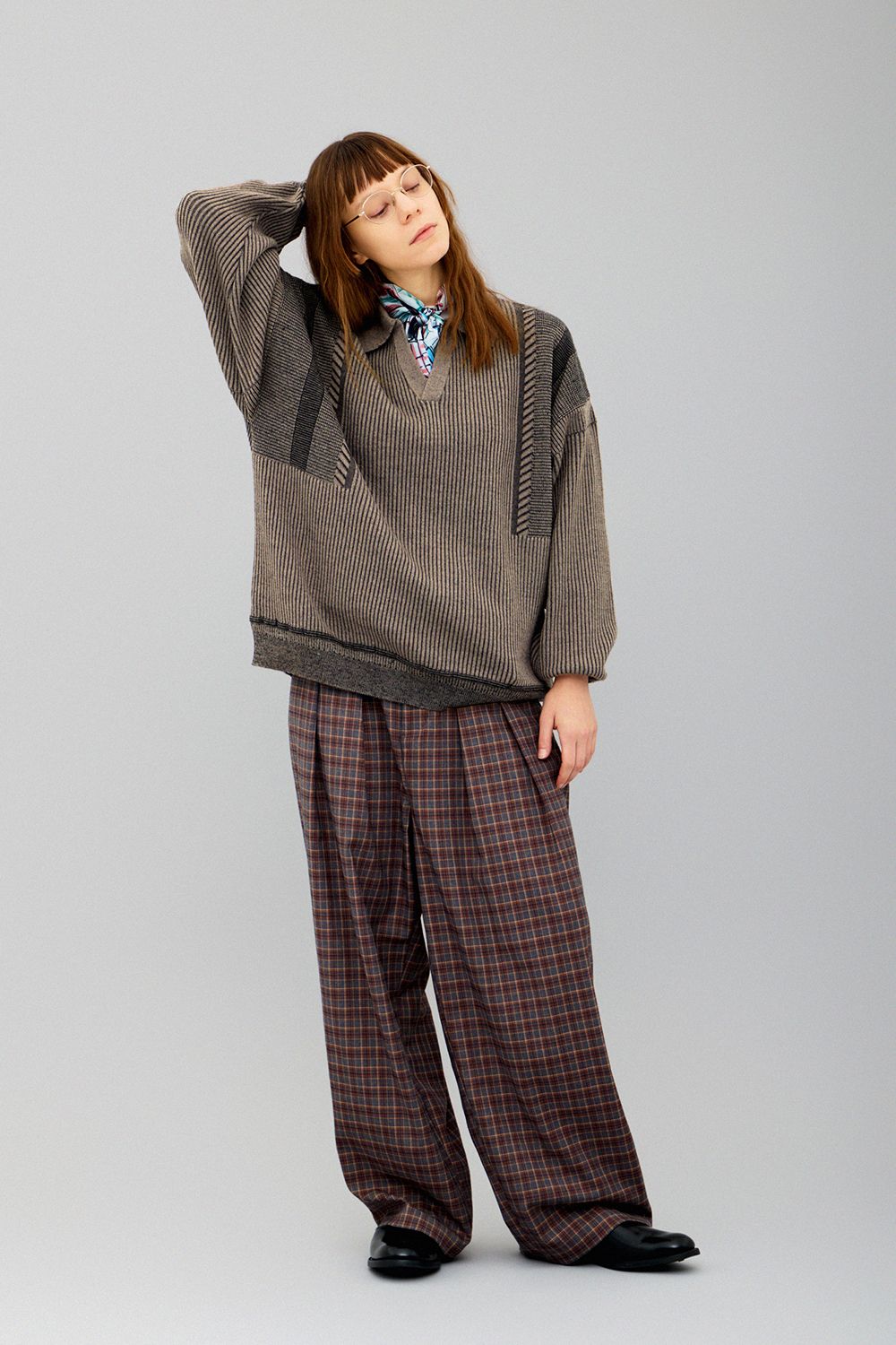 YASHIKI - 【25AW】Setsuen Skipper Knit(GREIGE) | Salty