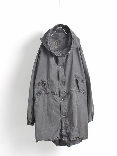 USED】US ARMY M1950 SNOW PARKA BLACK OVER DYE 100％ COTTON - 毎日