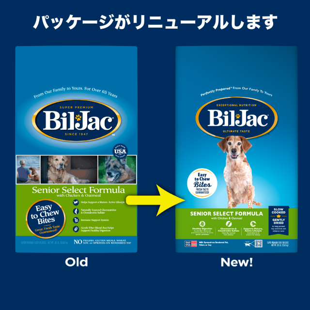 ビルジャック シニア800g 高齢犬用 【メーカ直営店 PetgoodsNo.1】