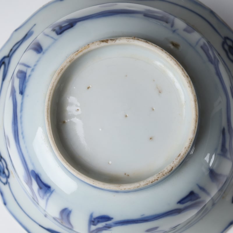 明 古染付芙蓉手花鳥文小鉢 二十客揃 | LYAN ARTS' Collection onl