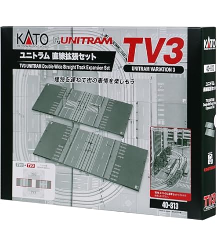 Amazon | KATO Nゲージ TV1 ユニトラム基本セット 40-811 鉄道模型