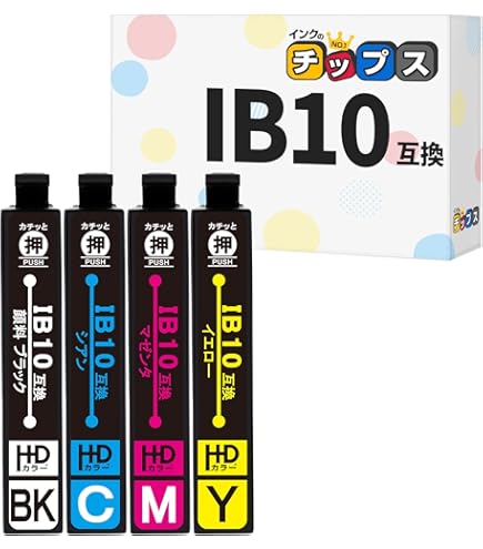 Amazon.co.jp: 【インク革命】 EPSON用 IB10CL4A 互換インク 4色セット