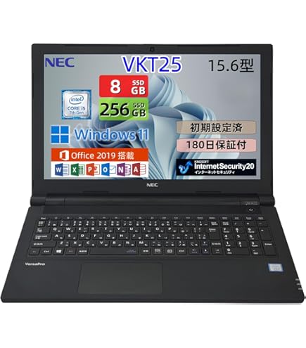 Amazon.co.jp: 【整備済み品】VersaPro VKT13H-5 ノートパソコン/高