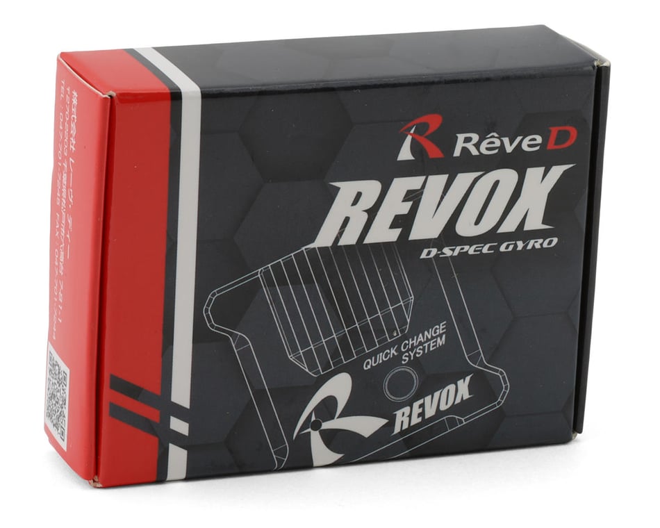Reve D RevoX Drift Gyro (Black) [RV-RG-RVXB] - AMain Hobbies