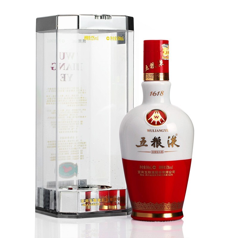 国窖52度1573专供礼盒装白酒(52%) 375ml_375ml_国窖