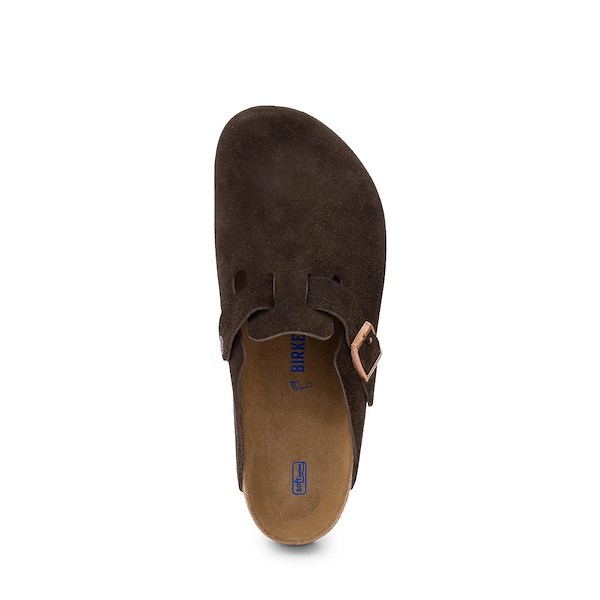 Mens Birkenstock Boston Soft Footbed Clog - Mocha | JourneysCanada