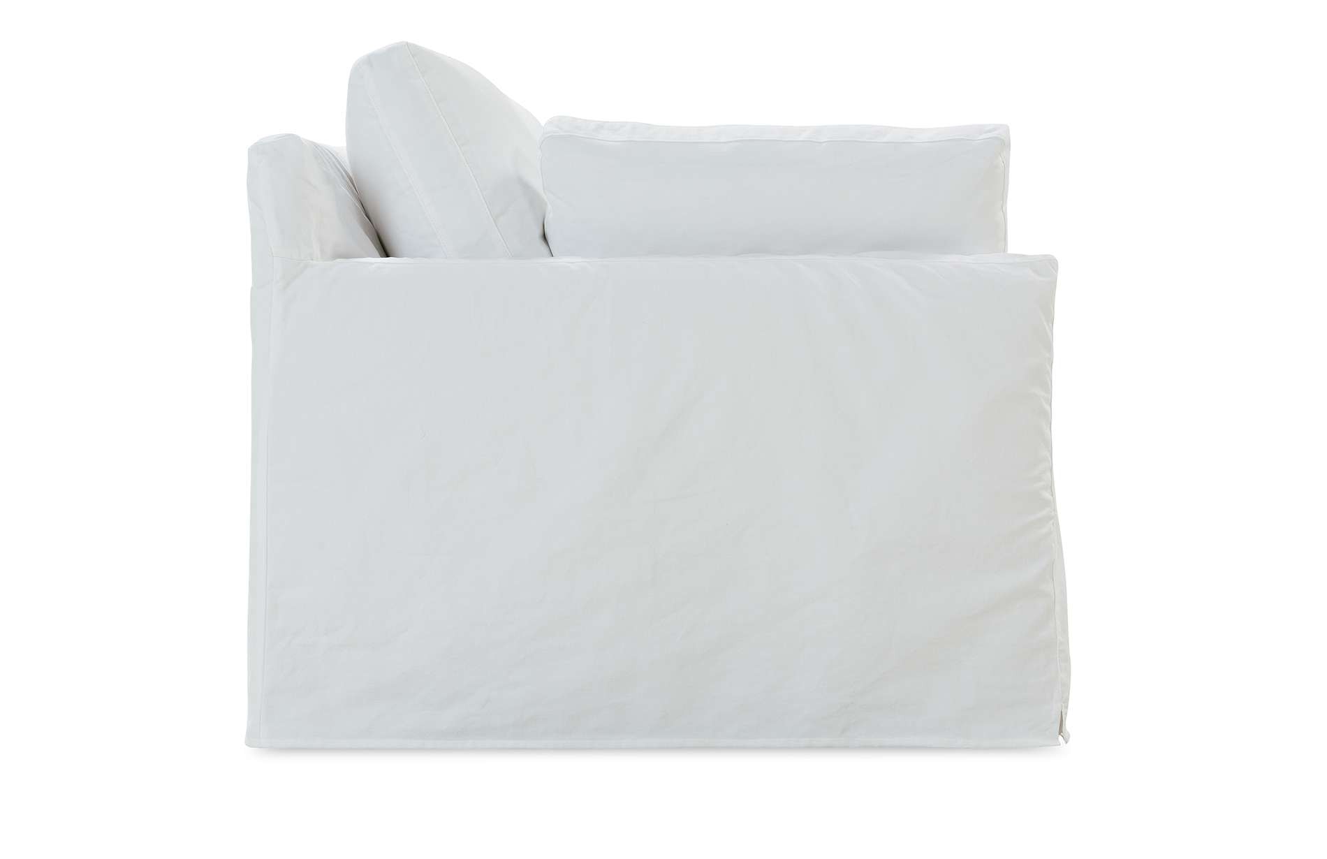Durand 100in Extra Long Sofa Bench Cushion with Slipcover