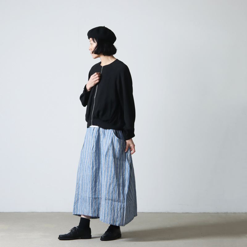 Vlas blomme (ヴラスブラム) コクーンギャザースカート