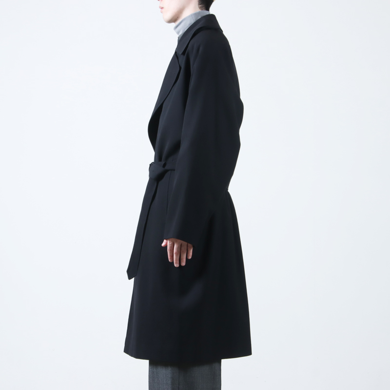 blurhms (ブラームス) Wool Gabardine Trench Coat / ウールギャバジン