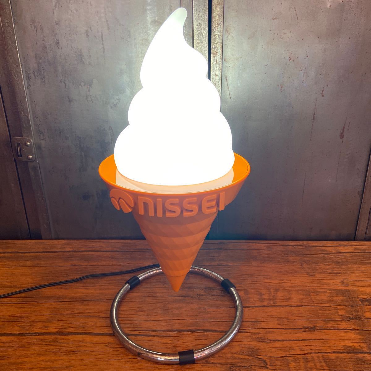 ソフトクリーム ライト 照明 ランプ ソフトクリームライト 新品未使用