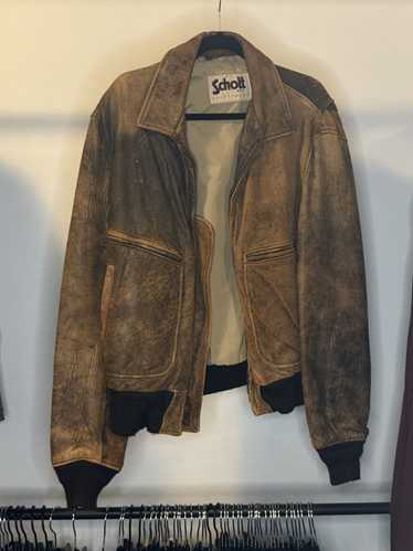 Schott moleskin bomber - Gem