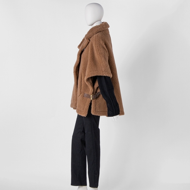 Max Mara - マックスマーラ MAX MARA ケープ テディ AGI ダブル