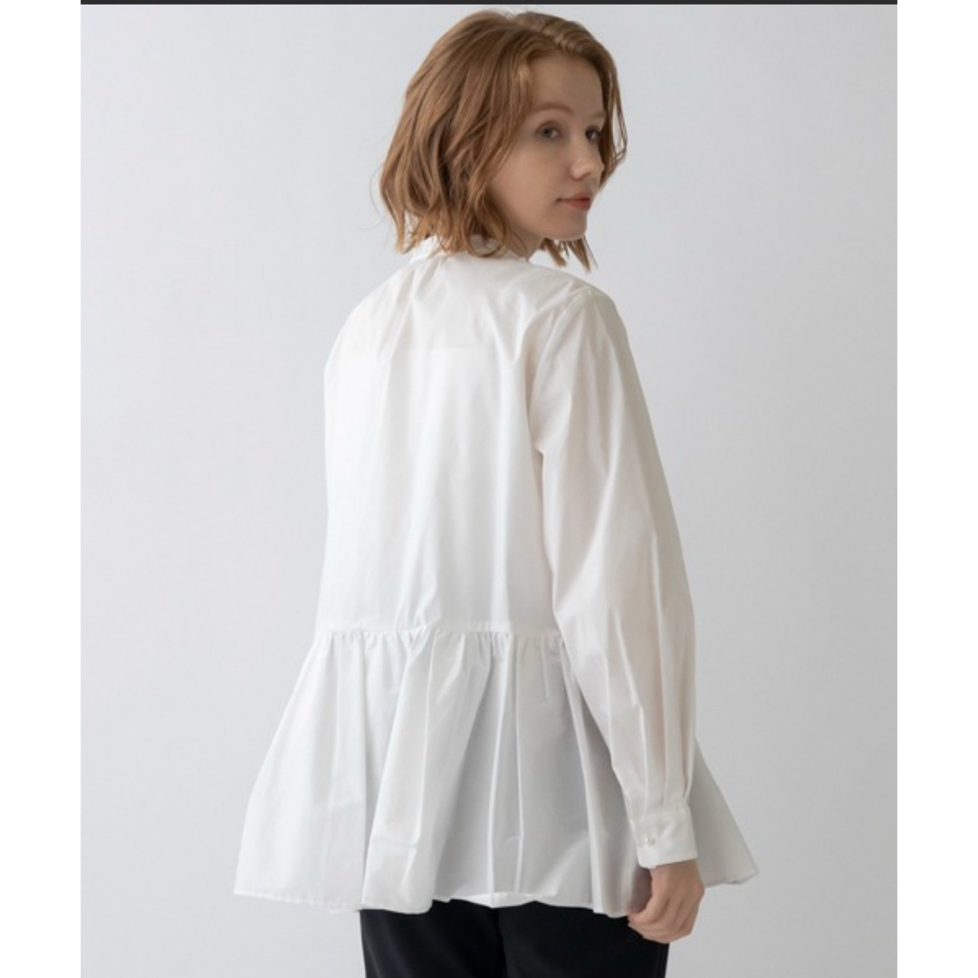 新品 定価26，400円 SONO ヒポポトゥースチュニックブラウス フリル