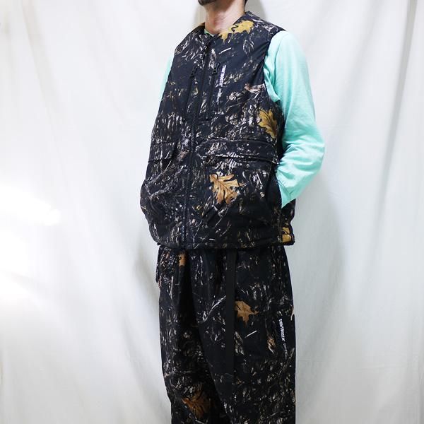 soldout! _ TBPR 2022秋冬 FW22-JK06 BULLET CAMO REVERSIBLE VEST
