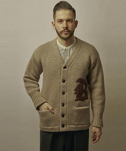 RAGTIME B LETTERED CARDIGAN - 【公式サイト】ONLINE STORE