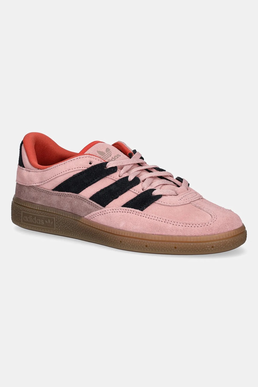Кроссовки из нубука adidas Originals Handball Spezial цвет розовый