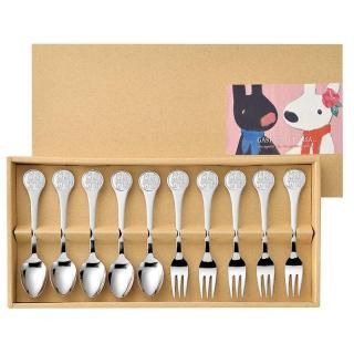リボンハート」カトラリー単品 | 可愛らしいリボンとハートデザインの