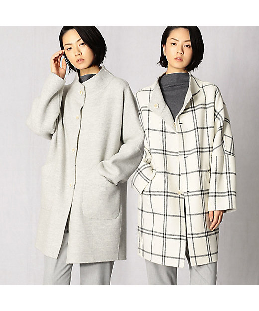 リバーシブル コクーンコート（0812WW01） | ARTISAN (Women