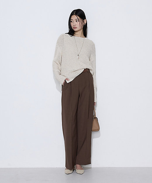 和紙混杢ニット プルオーバー（1554IO07） | COMME CA (Women