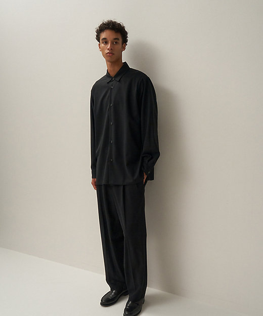 TWIST WOOL TROPICAL ｜ オーバーサイズシャツ