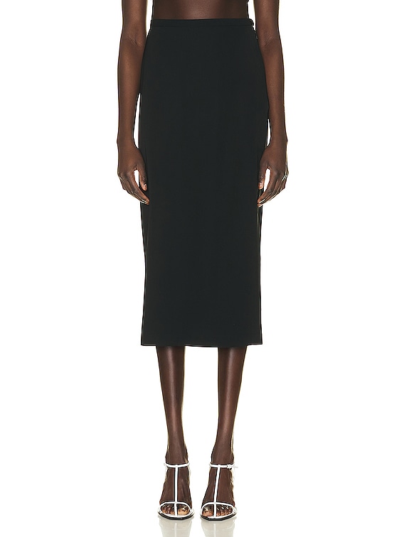 The Row Matias Skirt in Black | FWRD
