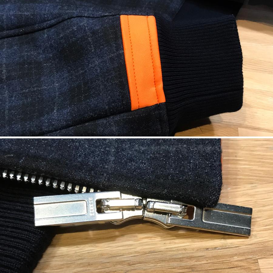 HERMES（エルメス） 【超美品】エルメス チェック柄 ブルゾン フライト