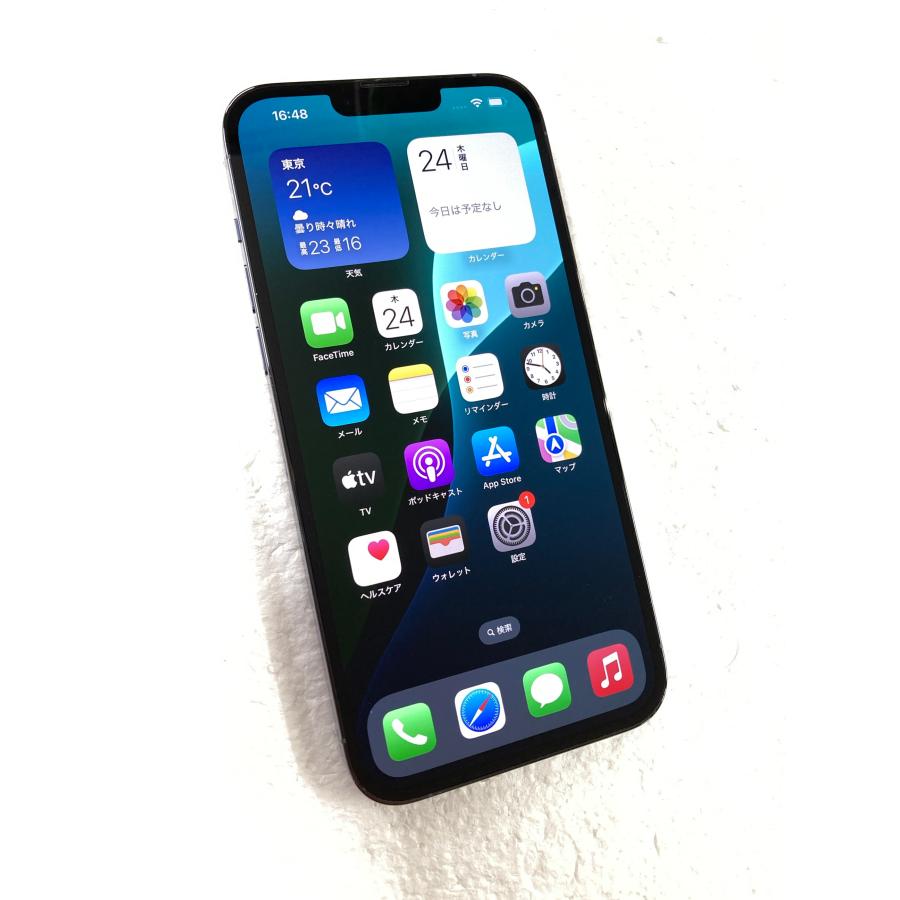 Apple 中古 Apple iPhone13 Pro Max 256GB シエラブルー MLJD3J／A SIM