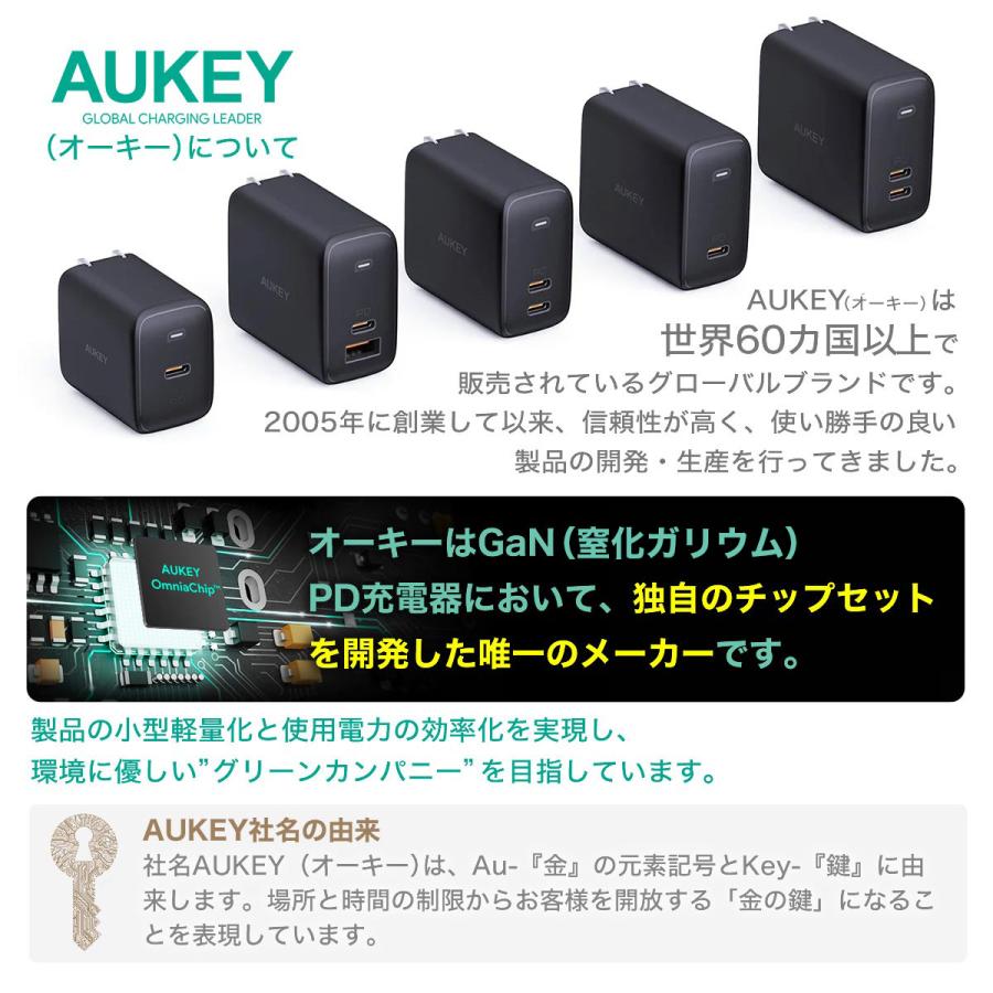 AUKEY ポータブル電源 定格300W 82500mAh DC AC USB typeC typeA