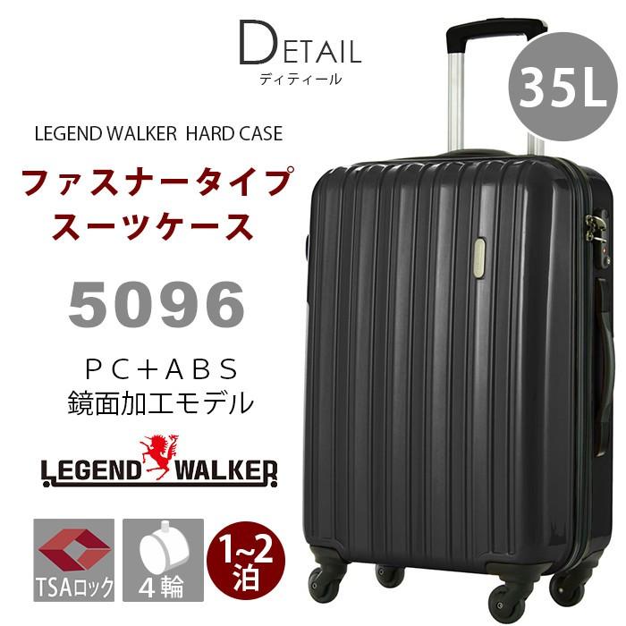 LEGEND WALKER（レジェンドウォーカー） スーツケース ファスナー