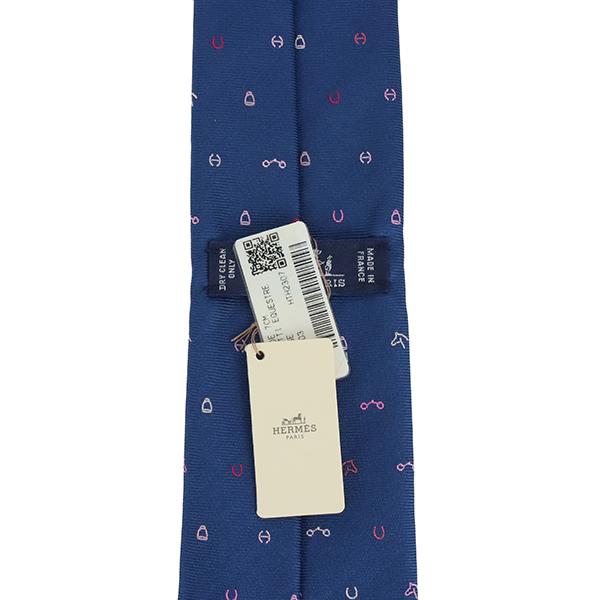 HERMES（エルメス） ネクタイ クラヴァット シルクツイルタイ 7cm