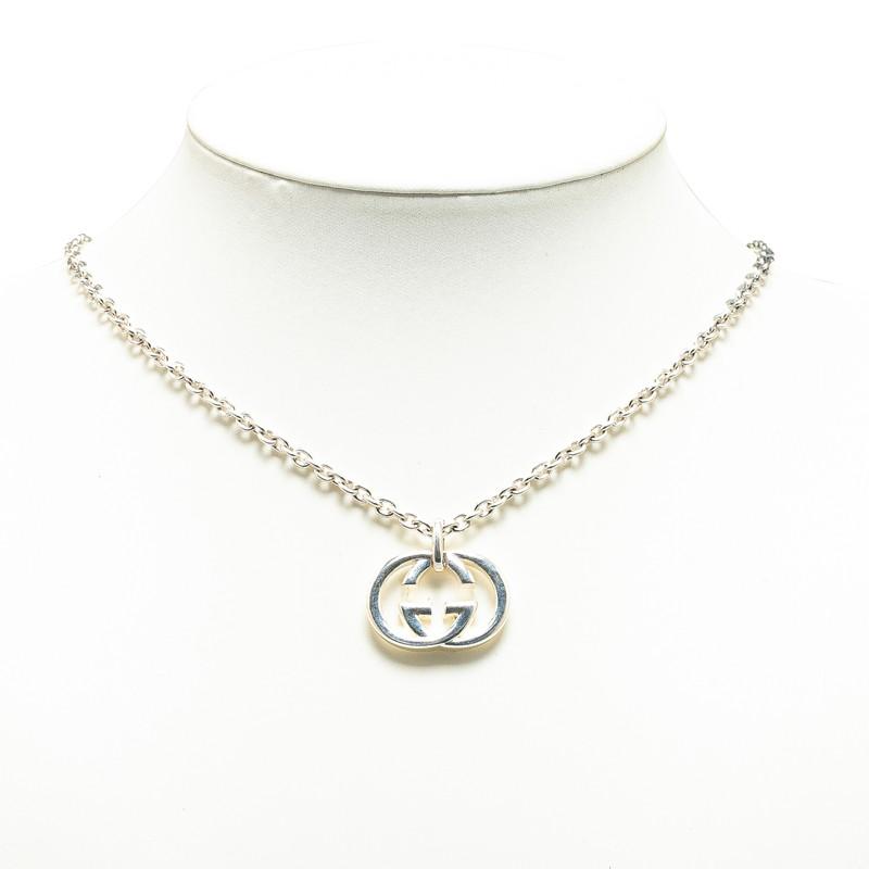 GUCCI（グッチ） インターロッキングG ネックレス SV925 シルバー