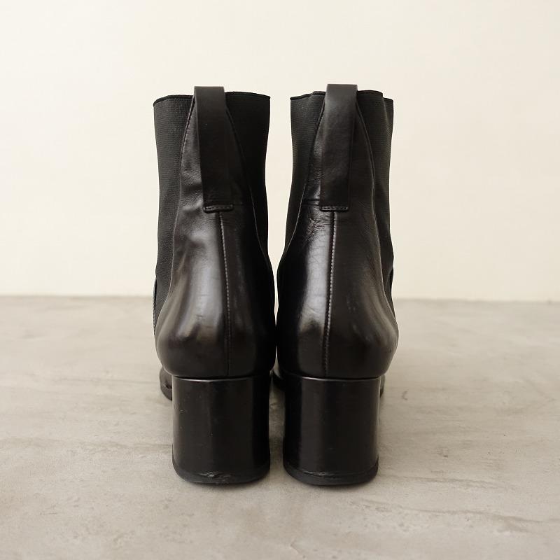 ジルサンダー JIL SANDER *サイドゴアショートブーツ 37/23.5*レザー