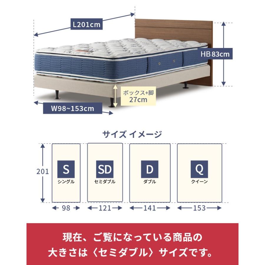 SIMMONS（シモンズ） ベッドフレーム 開梱設置 フラット2 ダブル