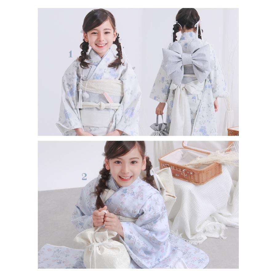 KYOETSU（京越） 四つ身着物15点セット くすみ 七五三 着物 7歳 販売