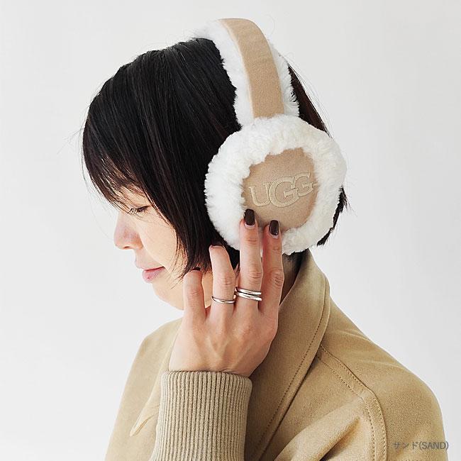 UGG（アグ） 並行輸入品 イヤーマフ レディース W EMBROIDERED LOGO