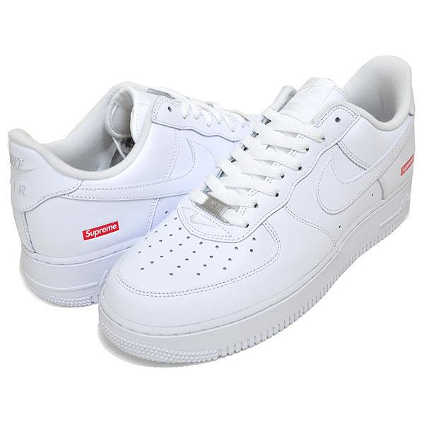 エア フォース 1 NIKE AIR FORCE LOW / SUPREME white/wht cu9225-100